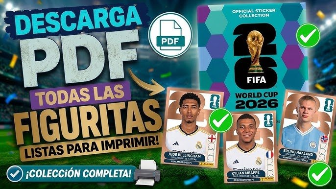 PDF Figuritas Mundial 2026