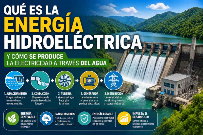 Qué es la Energía Hidroeléctrica y Cómo se Produce la Electricidad a Través del Agua