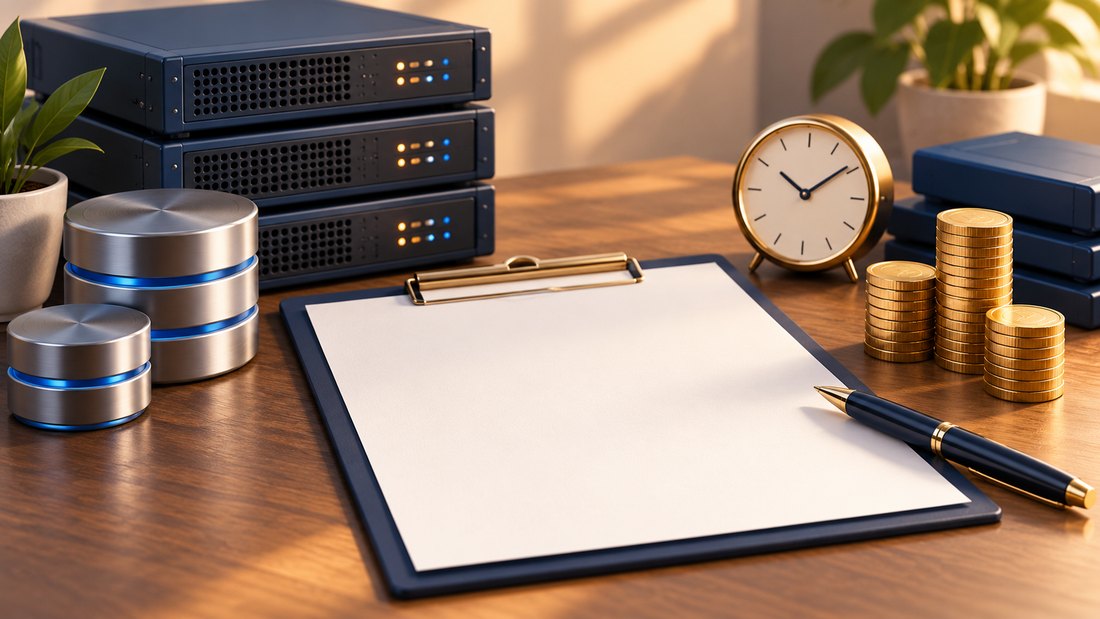 Hosting infrastructure and operational cost components form a balanced budget composition.