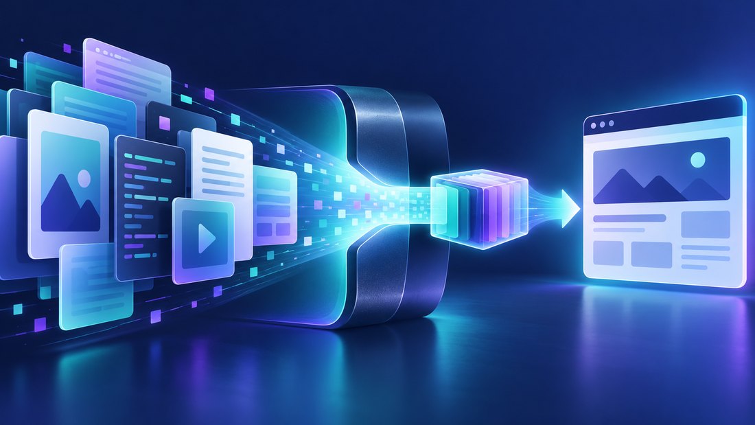 Text resources compressed into a compact delivery stream